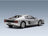 Ferrari Testarossa 1986 Silver KK Scale 1:18 scale model - rear three-quarter view