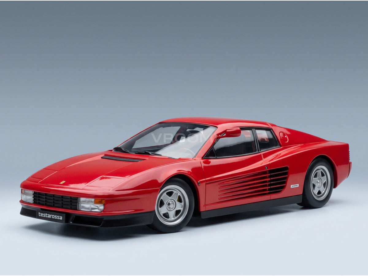 Ferrari Testarossa MKI Monodado Monospecchio 1984 Red KK Scale 1:18 scale model - front three-quarter view