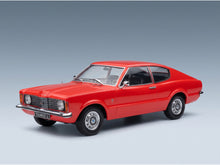 Ford Taunus L Coupé 1971 Red KK Scale 1:18 scale model - front three-quarter view