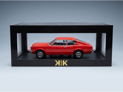 Ford Taunus L Coupé 1971 Red KK Scale 1:18 scale model - original packaging