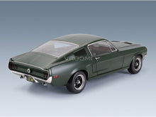 Ford Mustang GT Fastback Coupe 1968 Matt Green KK Scale 1:12 scale model - rear three-quarter view