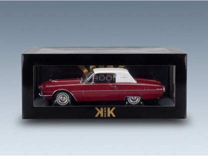Ford Thunderbird Coupe 1966 Red White KK Scale 1:18 scale model - original packaging