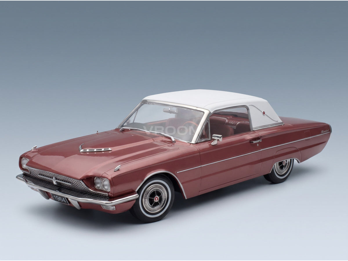 Ford Thunderbird Landau Coupe 1966 Copper White KK Scale 1:18 scale model - front three-quarter view