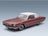 Ford Thunderbird Landau Coupe 1966 Copper White KK Scale 1:18 scale model - front three-quarter view