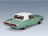 Ford Thunderbird Landau Coupe 1966 Green White KK Scale 1:18 scale model - rear three-quarter view