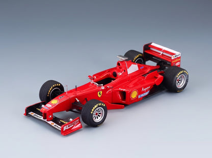 Ferrari F300 No. 4 Eddie Irvine 2nd Italian GP Monza 1998 GP Replicas 1:43 scale model - front three-quarter view