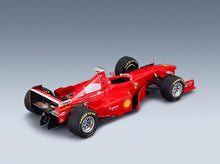 Ferrari F300 No. 4 Eddie Irvine 2nd Italian GP Monza 1998 GP Replicas 1:43 scale model - rear three-quarter view