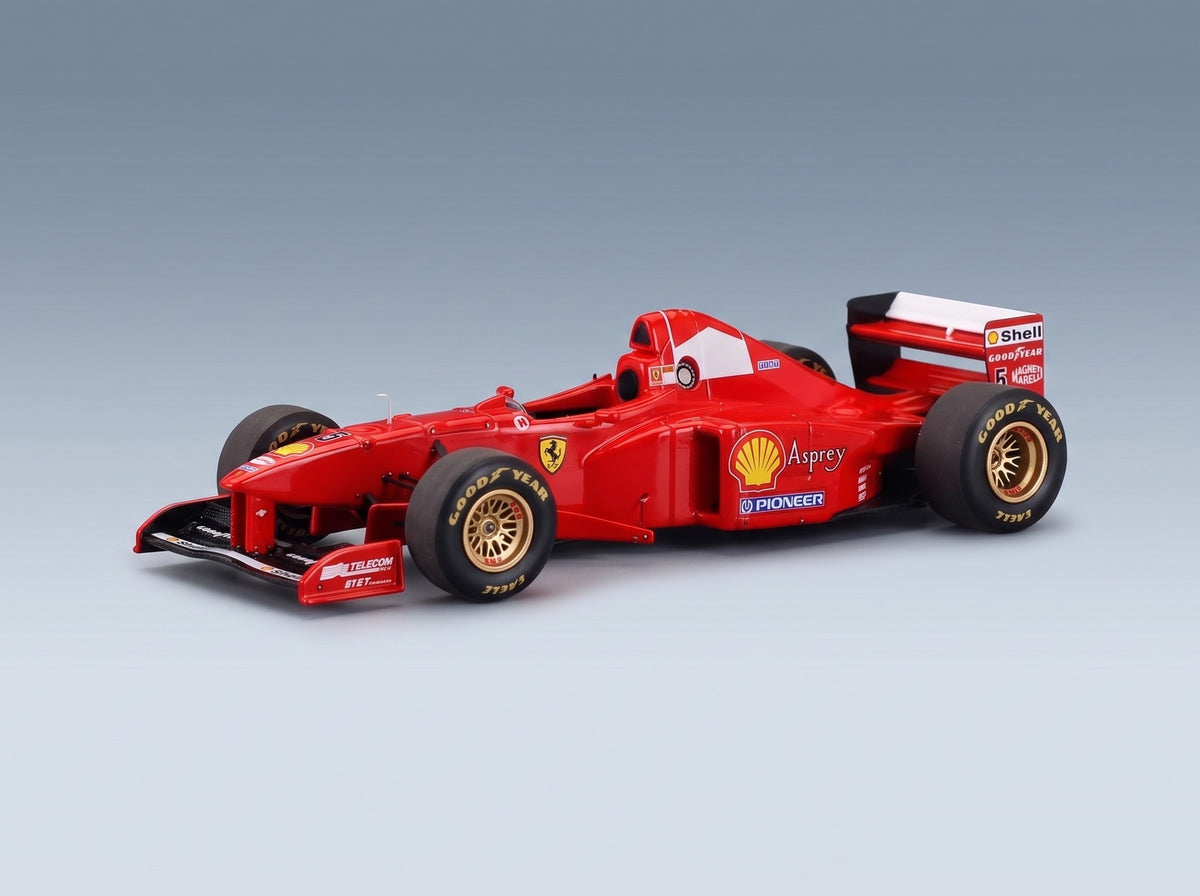 Ferrari F310B No. 5 Michael Schumacher Winner Canadian GP 1997 GP Replicas 1:43 scale model - front three-quarter view