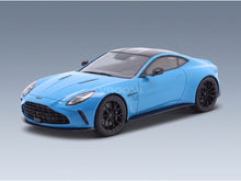 Aston Martin Vantage 2024 Blue GT Spirit 1:18 scale model - front three-quarter view