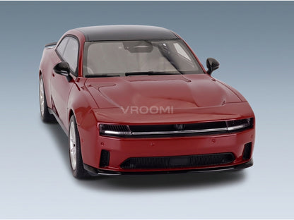 Dodge Charger Daytona Scat Pack 2025 Red GT Spirit 1:18 scale model - front view
