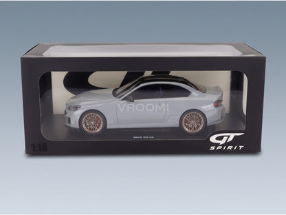 BMW M2 CS Coupe G87 2025 Grey GT Spirit 1:18 scale model - original packaging