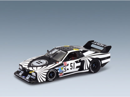 Lancia Beta Montecarlo Turbo No. 51 Riccardo Patrese Walter Röhrl 6h Silverstone 1979 IXO Models 1:43 scale model - front three-quarter view