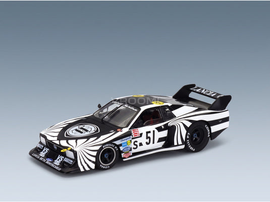 Lancia Beta Montecarlo Turbo No. 51 Riccardo Patrese Walter Röhrl 6h Silverstone 1979 IXO Models 1:43 scale model - front three-quarter view