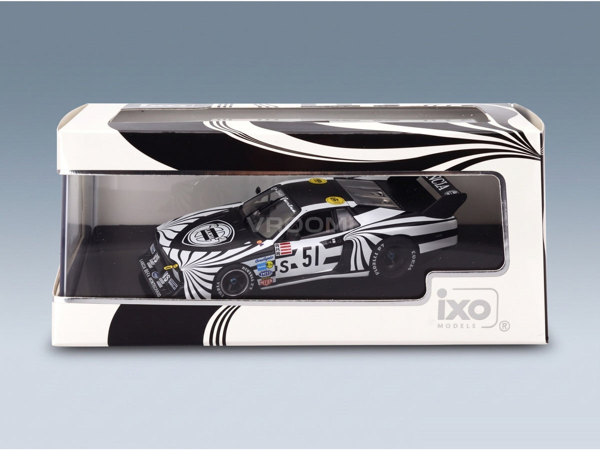 Lancia Beta Montecarlo Turbo No. 51 Riccardo Patrese Walter Röhrl 6h Silverstone 1979 IXO Models 1:43 scale model - original packaging