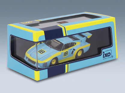 Porsche 935 930 K3 Team JLP Racing No. 18 John Paul Brian Redman 3rd 6h Silverstone 1980 IXO Models 1:43 scale model - original packaging