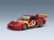 Porsche 935/77A 930 Team Gelo Racing No. 4 Klaus Ludwig Hans Heyer 6h Silverstone 1978 IXO Models 1:43 scale model - front three-quarter view
