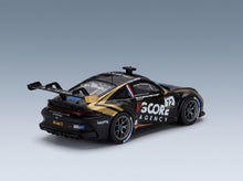 Porsche 911 992 GT3 Cup Team Schumacher CLRT No. 12 Larry Ten Voorde Winner Porsche Cup Monaco 2024 IXO Models 1:43 scale model - rear three-quarter view