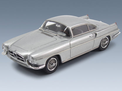 Alfa Romeo 1900 CSS Ghia Coupé Chassis #01837 1955 Silver Kess Model 1:43 scale model - front three-quarter view