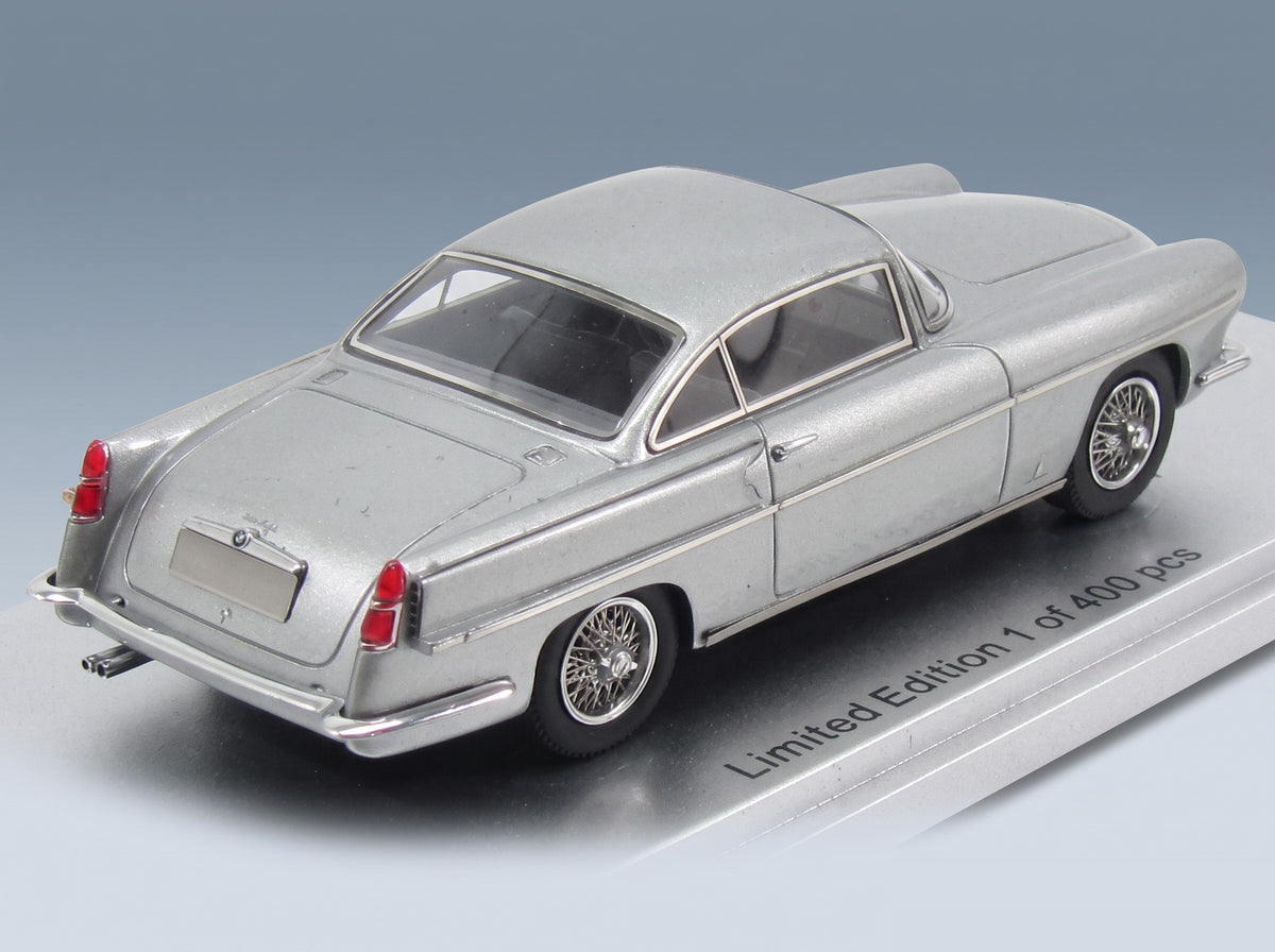 Alfa Romeo 1900 CSS Ghia Coupé Chassis #01837 1955 Silver Kess Model 1:43 scale model - rear three-quarter view