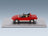 Alfa Romeo Alfetta GT Pininfarina Eagle Cabriolet Open 1975 Red White Kess Model 1:43 scale model - side view