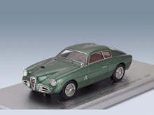 Alfa Romeo 1900C SS SN01840 Zagato Coupé 1957 Green Metallic Kess Model 1:43 scale model - front three-quarter view