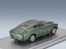 Alfa Romeo 1900C SS SN01840 Zagato Coupé 1957 Green Metallic Kess Model 1:43 scale model - rear three-quarter view