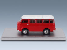 Alfa Romeo F-12 Minibus 1-Series 1967 Red White Kess Model 1:43 scale model - side view