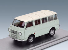 Alfa Romeo F-12 Minibus 1-Series 1967 Very Light Green White Kess Model 1:43 scale model - front three-quarter view