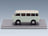 Alfa Romeo F-12 Minibus 1-Series 1967 Very Light Green White Kess Model 1:43 scale model - side view