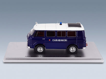 Alfa Romeo F-12 Minibus 1-Series Carabinieri 1969 Kess Model 1:43 scale model - side view