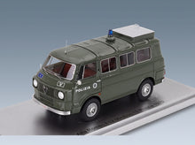 Alfa Romeo F-12 Minibus 1-Series Polizia 1970 Military Green Kess Model 1:43 scale model - front three-quarter view