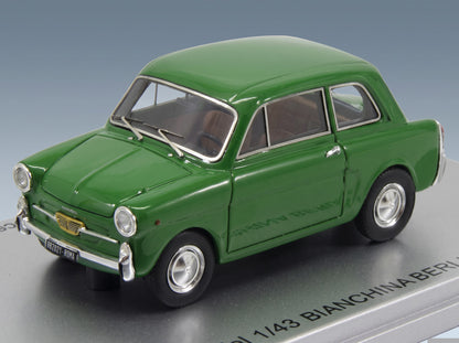 Autobianchi Bianchina Berlina F 1965 Green Kess Model 1:43 scale model - front three-quarter view