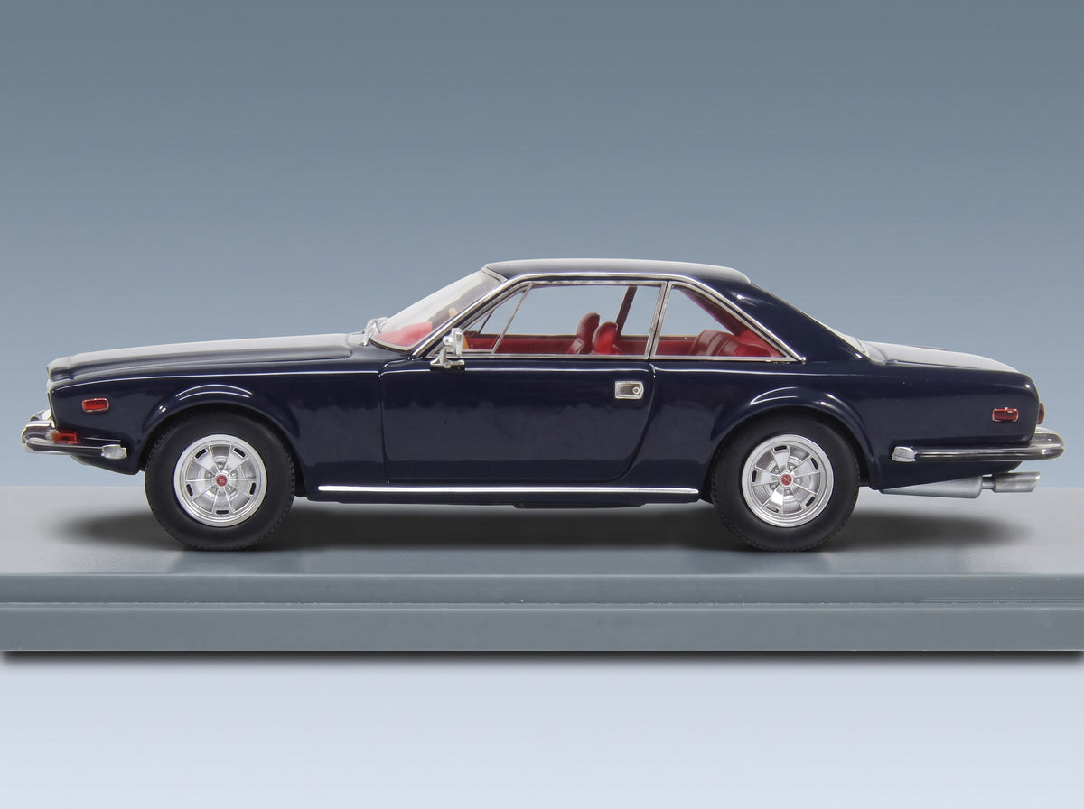 MOMO Mirage 5.7L V8 Coupé 1971 Blue Kess Model 1:43 scale model - side view