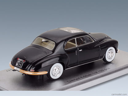 Isotta Fraschini 8C Monterosa Coupé Touring Open Roof 1947 Black Kess Model 1:43 - rear three-quarter view