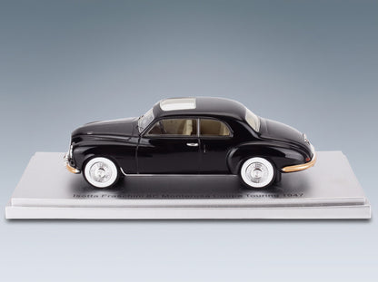 Isotta Fraschini 8C Monterosa Coupé Touring Open Roof 1947 Black Kess Model 1:43 - side view