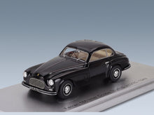 Ferrari 166 Inter Touring Coupé 1949 Black Kess Model 1:43 - front three-quarter view