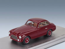 Ferrari 166 Inter Touring Coupé 1949 Bordeaux Kess Model 1:43 - front three-quarter view