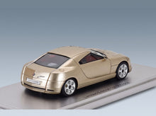 Alfa Romeo Bertone Bella Concept Car 1999 Gold Metallic Kess Model 1:43 scale model - rear three-quarter view