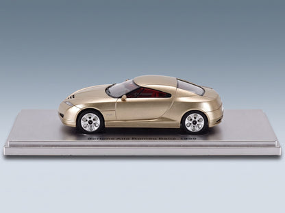 Alfa Romeo Bertone Bella Concept Car 1999 Gold Metallic Kess Model 1:43 scale model - side view