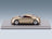 Alfa Romeo Bertone Bella Concept Car 1999 Gold Metallic Kess Model 1:43 scale model - side view