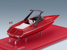 Ferrari Riva Aquarama 32 Motoscafo 1990 Red with Showcase Kess Model 1:43 - rear three-quarter view