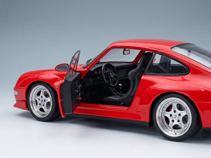 Porsche 911 993 GT2 with Speedline Rims 1996 KK Scale 1:12 scale model - interior