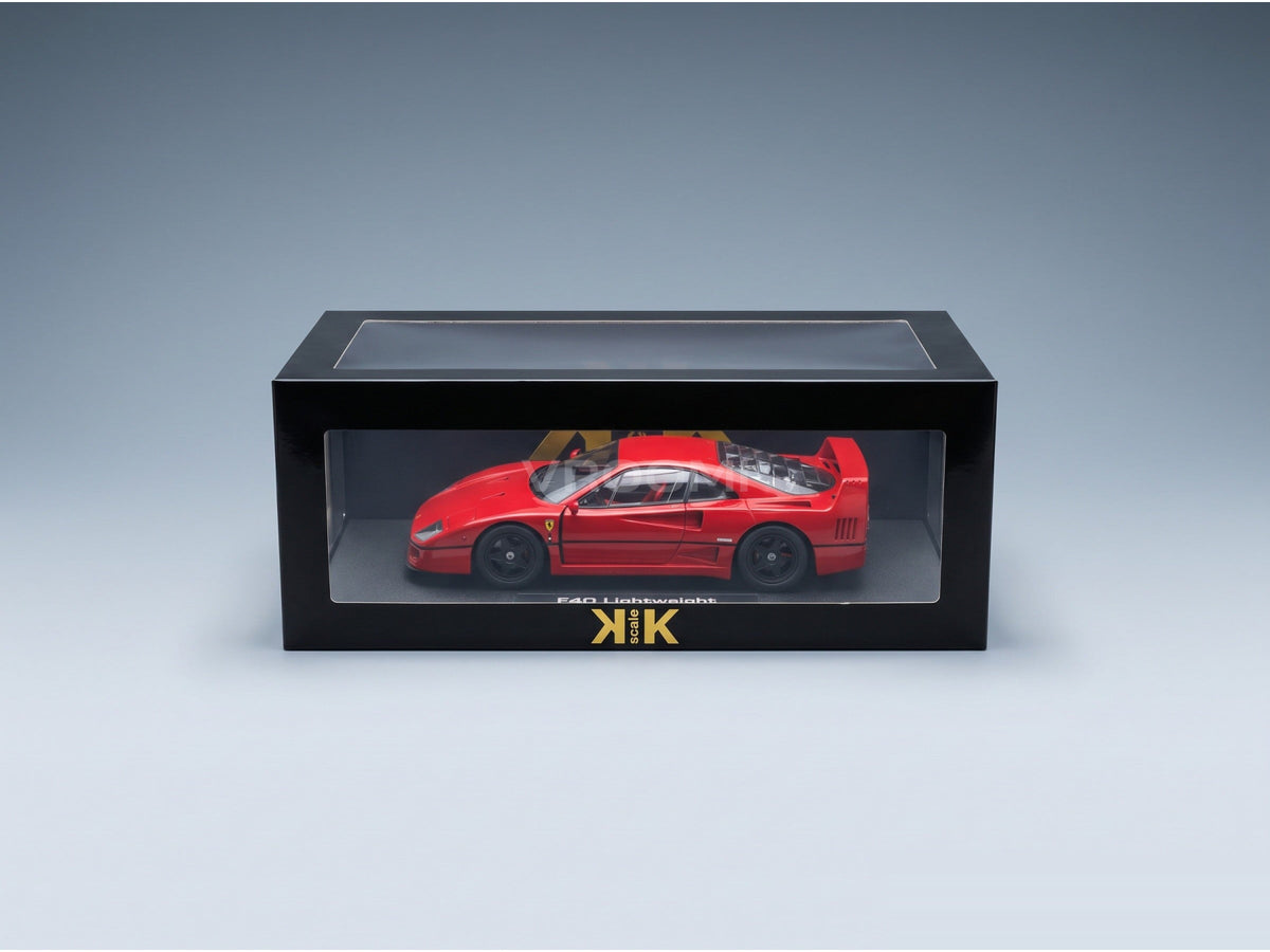 Ferrari F40 Lightweight 1990 Rosso Corsa KK Scale 1:18 - box