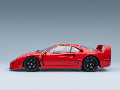 Ferrari F40 Lightweight 1990 Rosso Corsa KK Scale 1:18 - side view