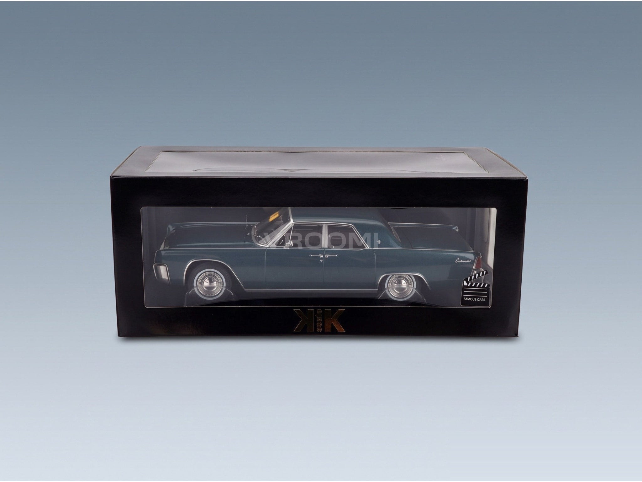 Lincoln Continental 1963 Dark Green 1:18 Scale Model – Vroomi