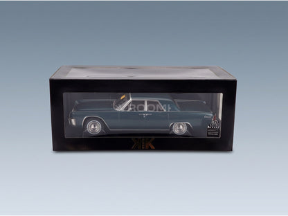 Lincoln Continental Sedan 1963 Dark Green Metallic KK Scale 1:18 - box