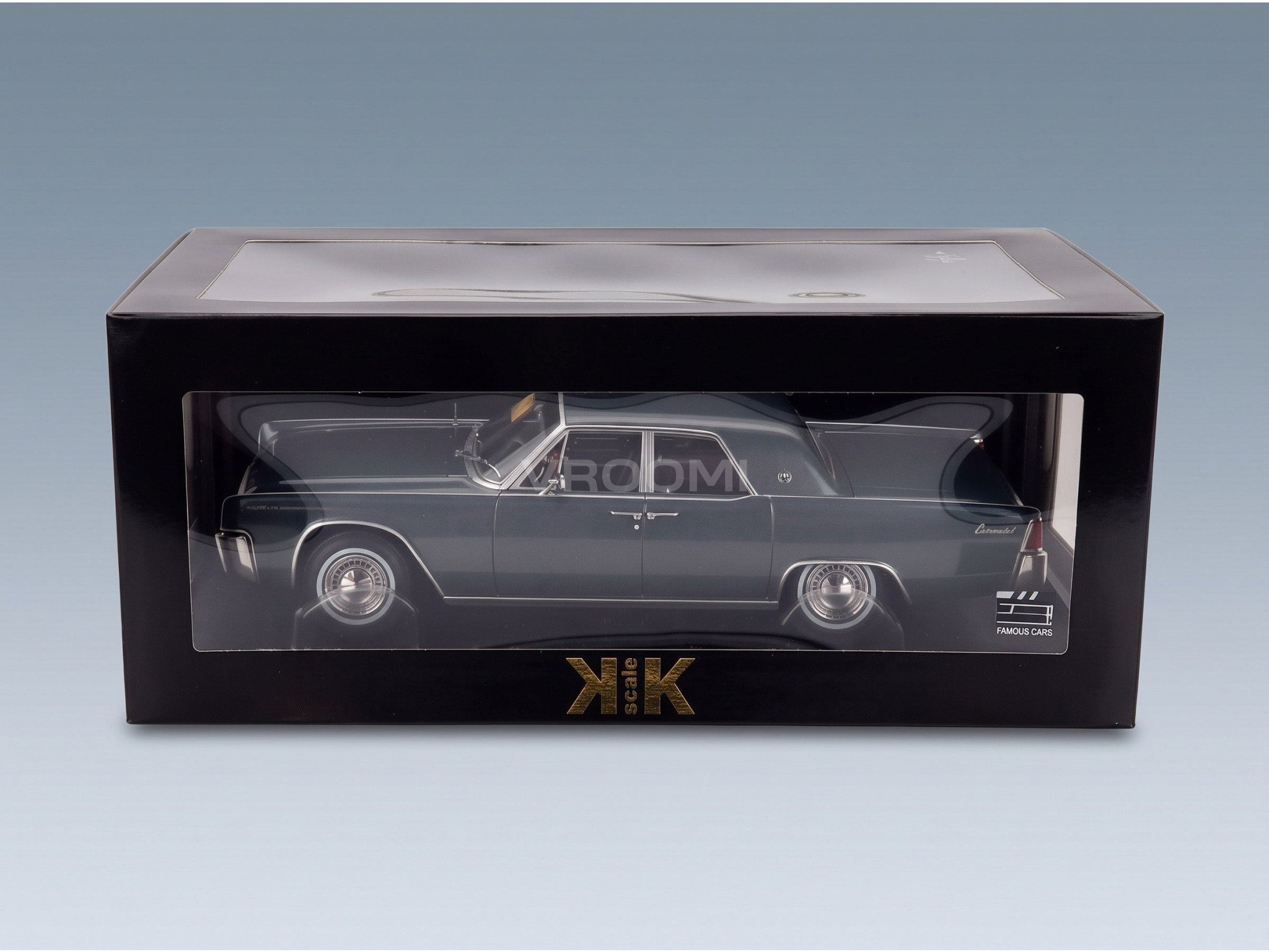 Lincoln Continental 1963 Grey Metallic 1:18 Scale Model
