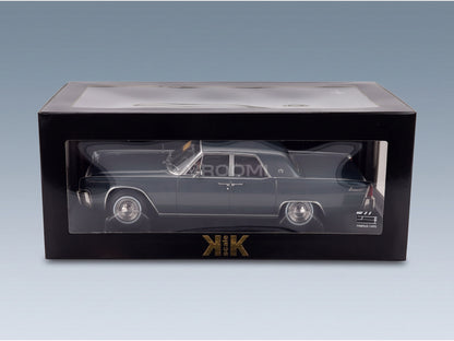 Lincoln Continental Sedan 1963 Grey Metallic KK Scale 1:18 - box