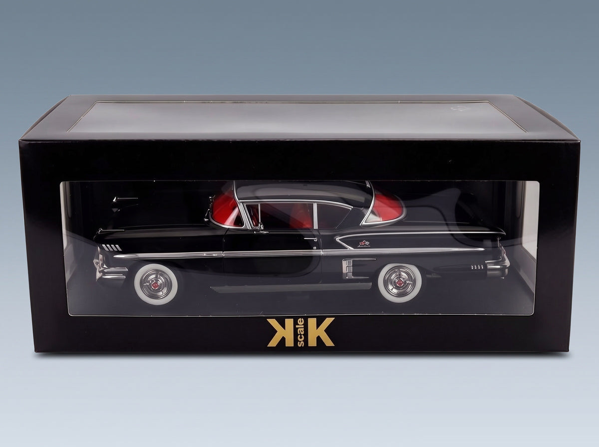 CHEVROLET - BEL AIR IMPALA COUPE 1958 - BLACK scale model - original packaging