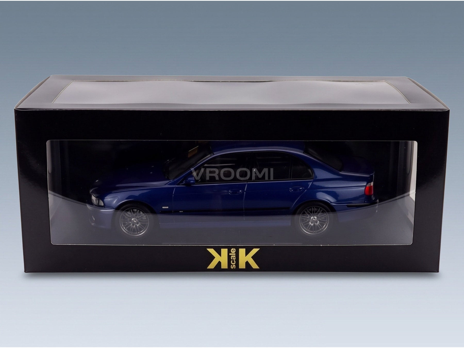 BMW M5 E39 1998 Avus Blue Metallic KK Scale 1:18 - box